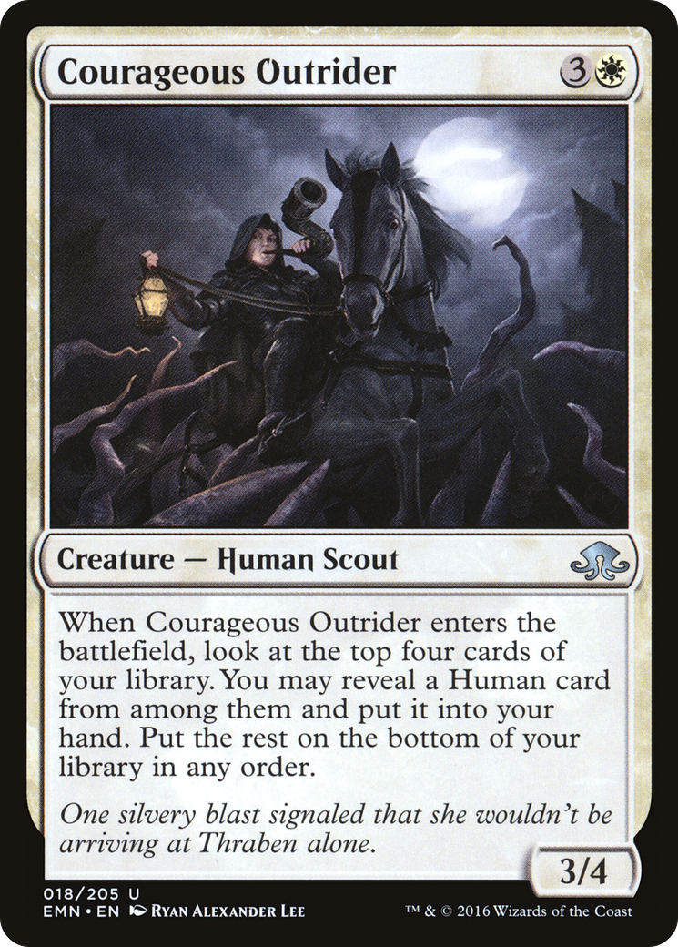 Courageous Outrider [Eldritch Moon] Foil