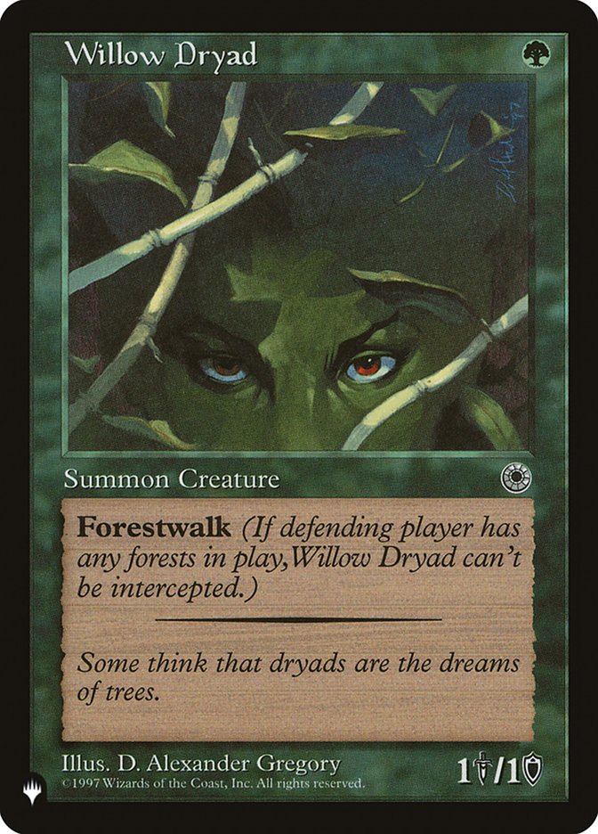 Willow Dryad [The List] | Silver Goblin