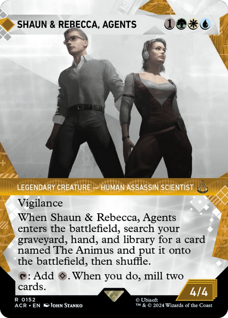 Shaun & Rebecca, Agents (Showcase) [Assassin's Creed] | Silver Goblin