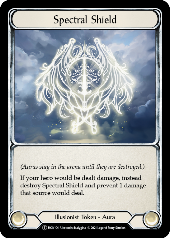 Hatchet of Body // Spectral Shield Unlimited Edition  (MON105) - Monarch | Silver Goblin