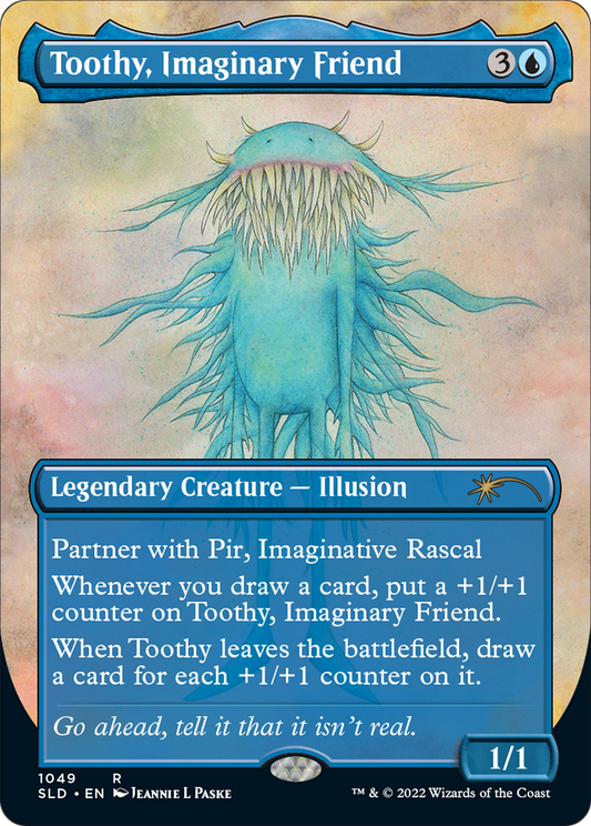 Toothy, Imaginary Friend (Borderless) [Secret Lair Drop Series] Foil