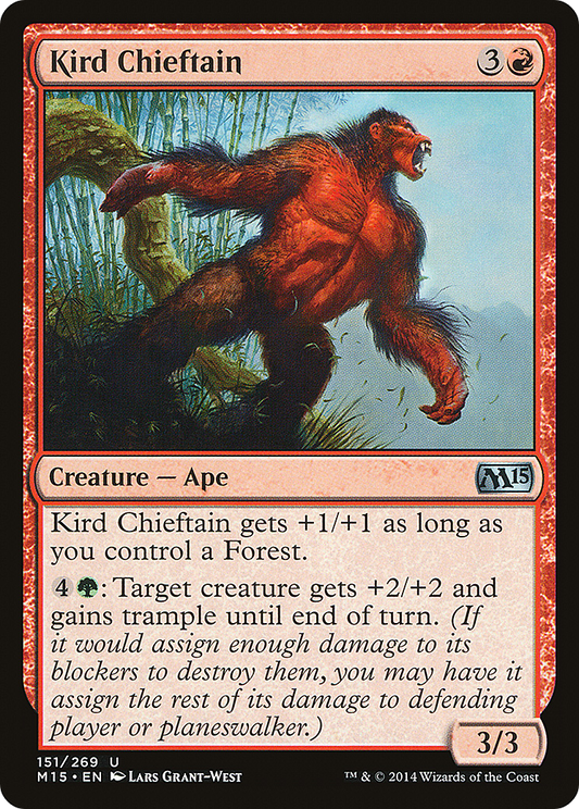 Kird Chieftain [Magic 2015] Foil