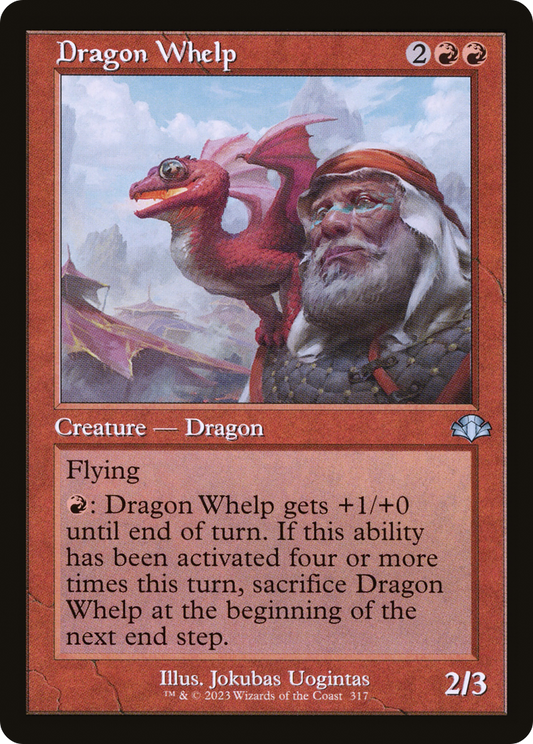 Dragon Whelp (Retro) [Dominaria Remastered] Foil