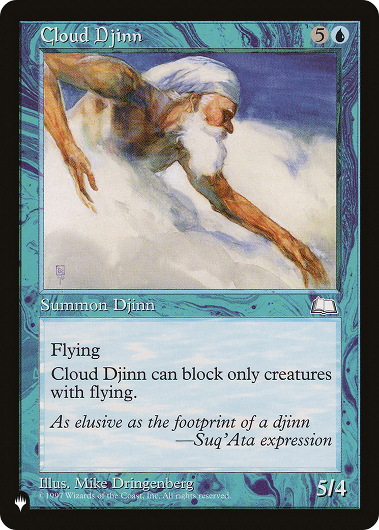 Cloud Djinn [The List] | Silver Goblin