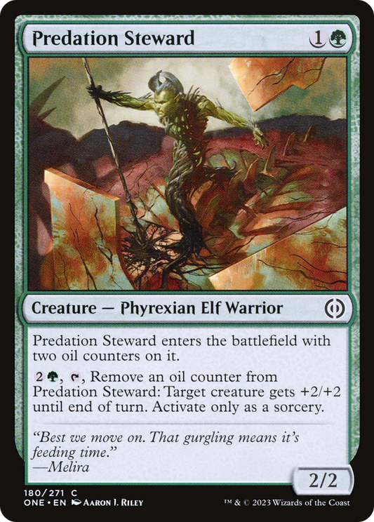 Predation Steward [Phyrexia: All Will Be One] Foil