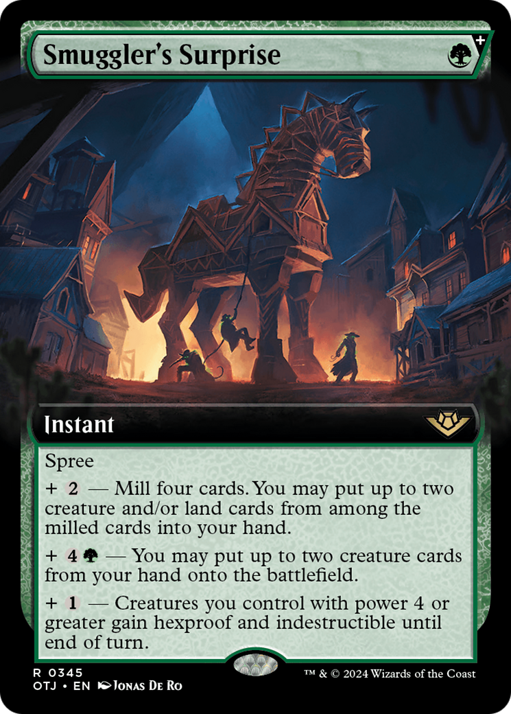 Smuggler's Surprise (Extended Art) [Outlaws of Thunder Junction] Foil