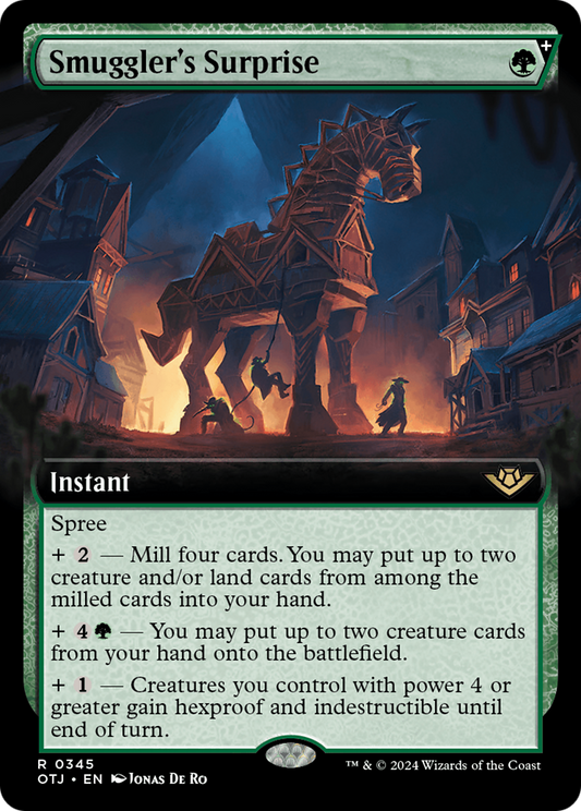 Smuggler's Surprise (Extended Art) [Outlaws of Thunder Junction] Foil