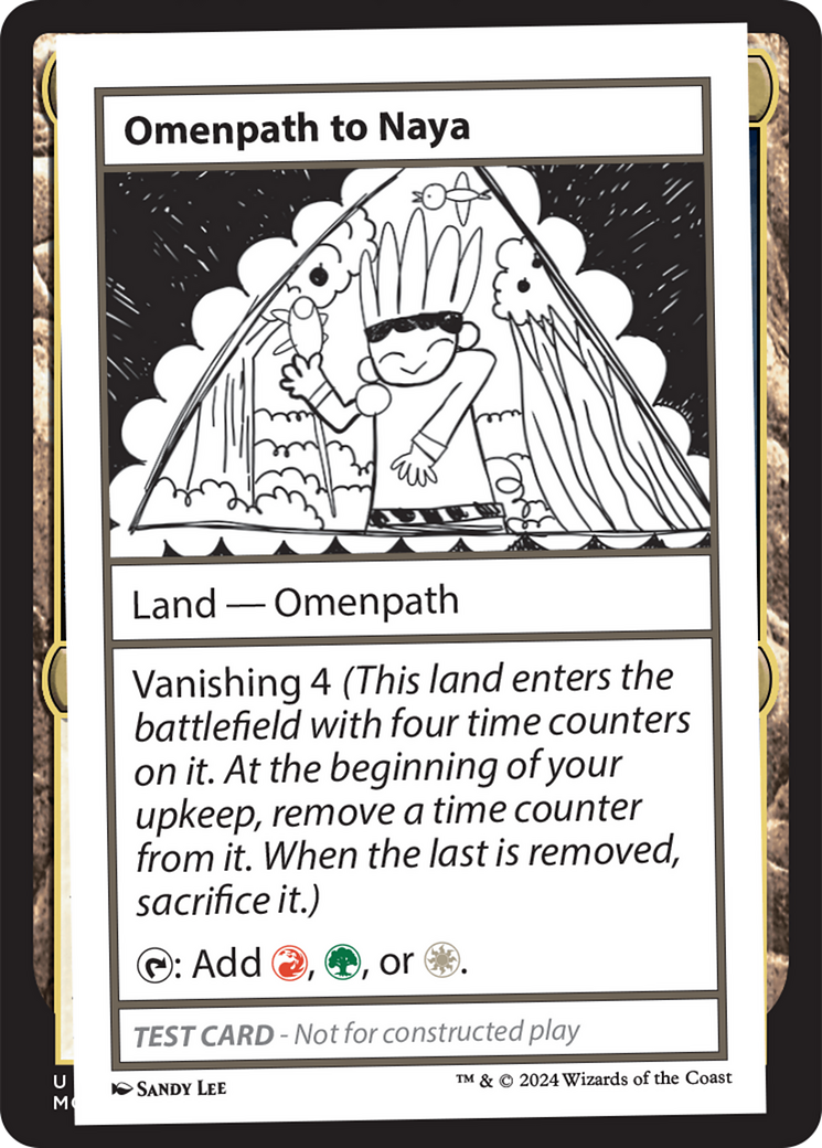 Omenpath to Naya [Mystery Booster 2 Playtest Cards] | Silver Goblin