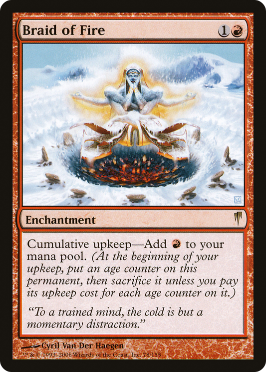 Braid of Fire [Coldsnap] Foil