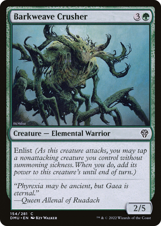Barkweave Crusher [Dominaria United] Foil