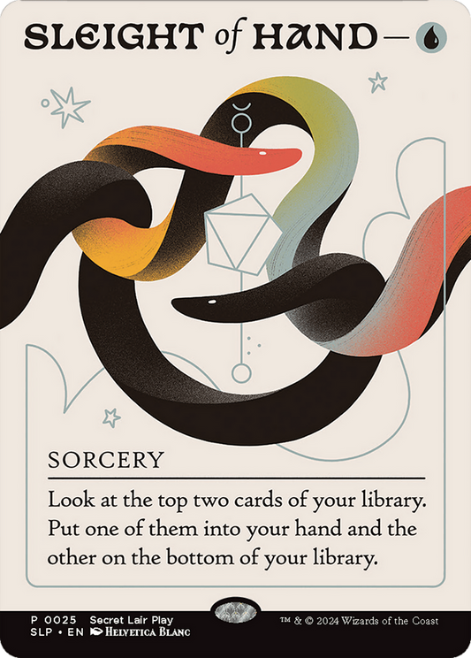 Sleight of Hand [Pro Tour Promos] Foil