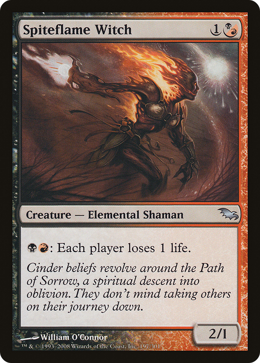 Spiteflame Witch [Shadowmoor] Foil