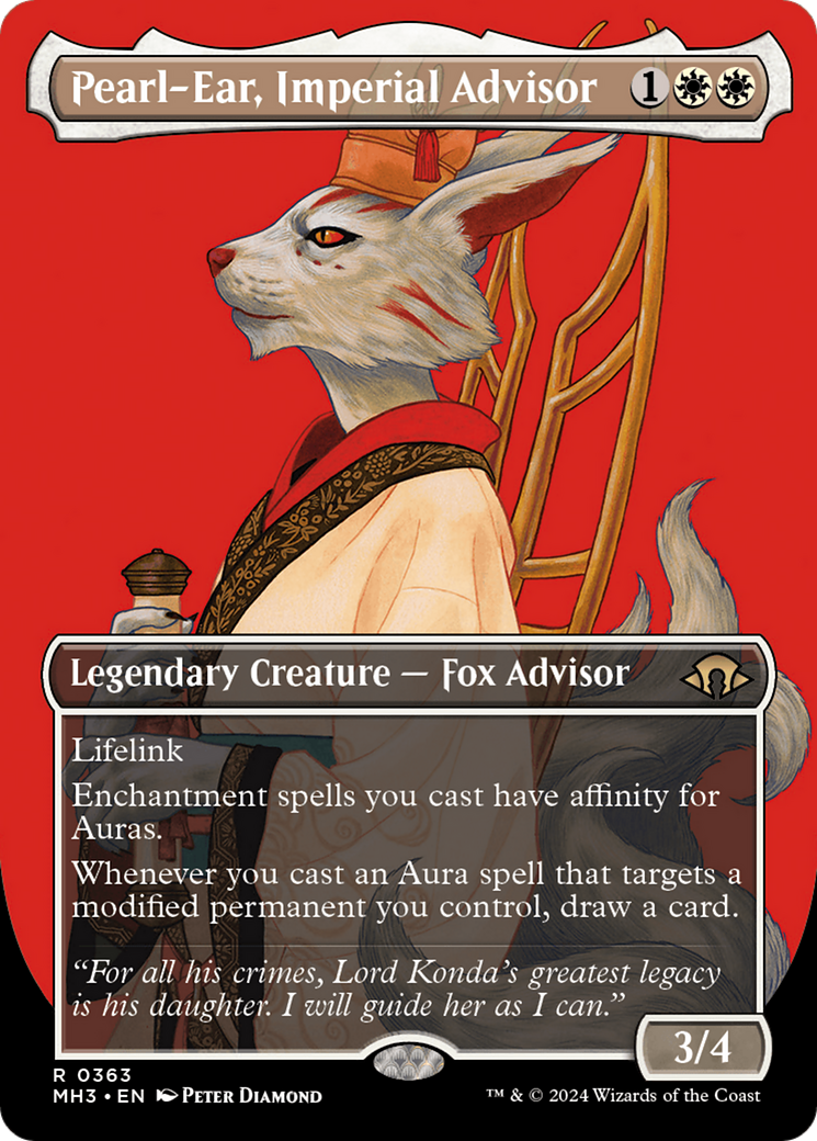 Pearl-Ear, Imperial Advisor (Borderless) (363) - Modern Horizons 3