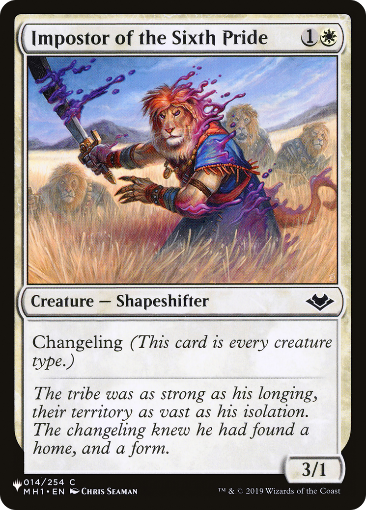 Impostor of the Sixth Pride (MH1-14)