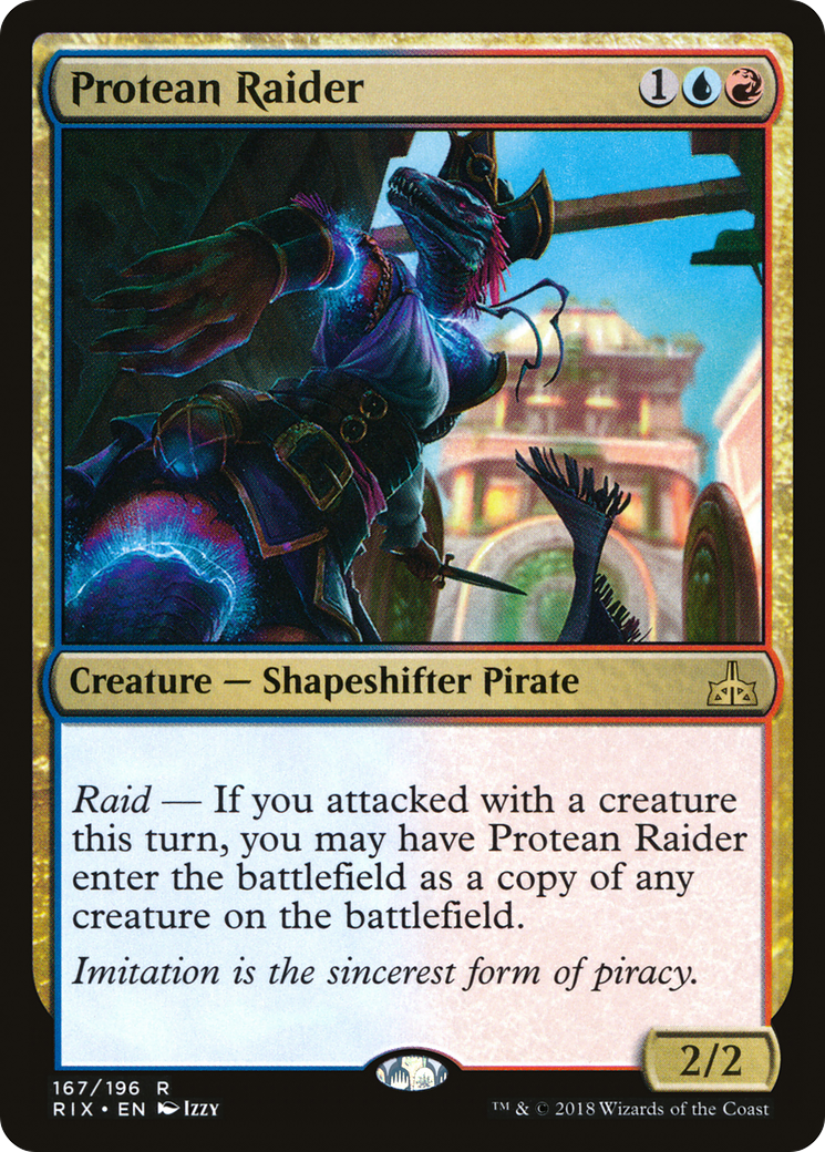 Protean Raider (167) Foil - Rivals of Ixalan