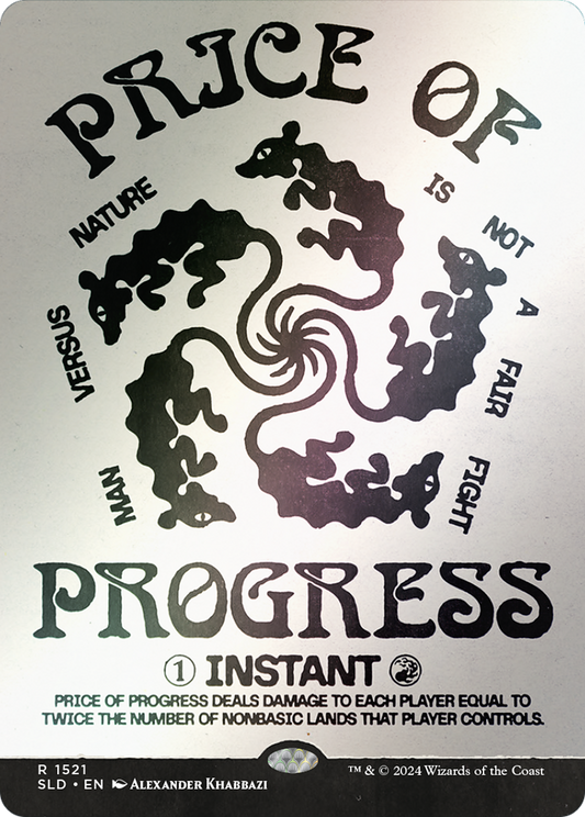 Price of Progress: (Showcase)(Borderless) Foil (1521★)