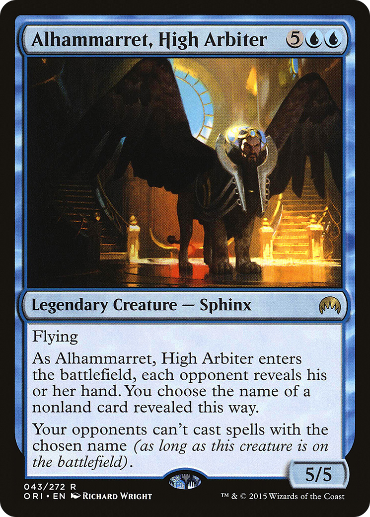 Alhammarret, High Arbiter [Magic Origins] | Silver Goblin