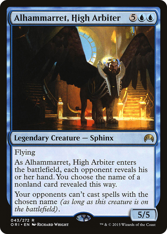 Alhammarret, High Arbiter [Magic Origins]