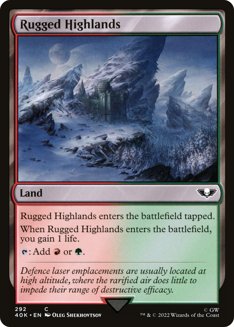 Rugged Highlands [Warhammer 40,000] | Silver Goblin