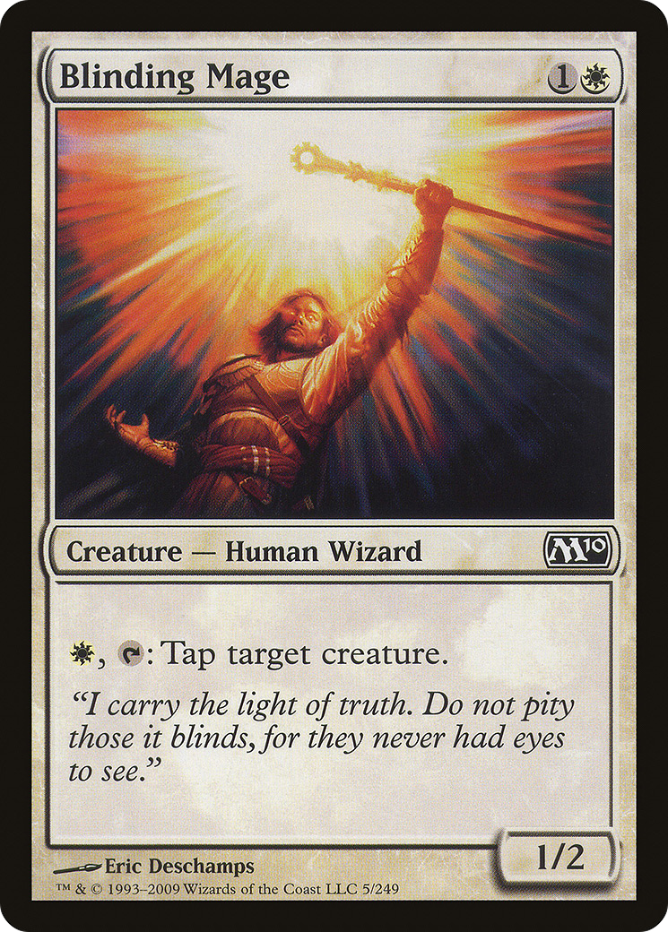 Blinding Mage [Magic 2010] Foil