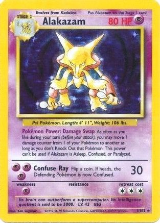 Alakazam (1/102) [Base Set Unlimited] | Silver Goblin