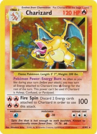 Charizard (4/102) [Base Set Unlimited] | Silver Goblin