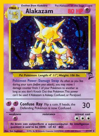 Alakazam (1/130) [Base Set 2] | Silver Goblin