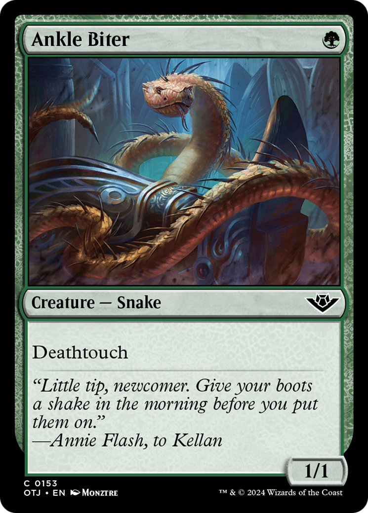Ankle Biter [Outlaws of Thunder Junction] Foil
