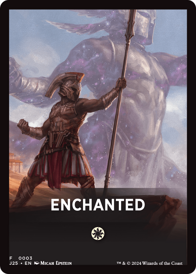 Enchanted Theme Card [Foundations Jumpstart Front Cards] | Silver Goblin