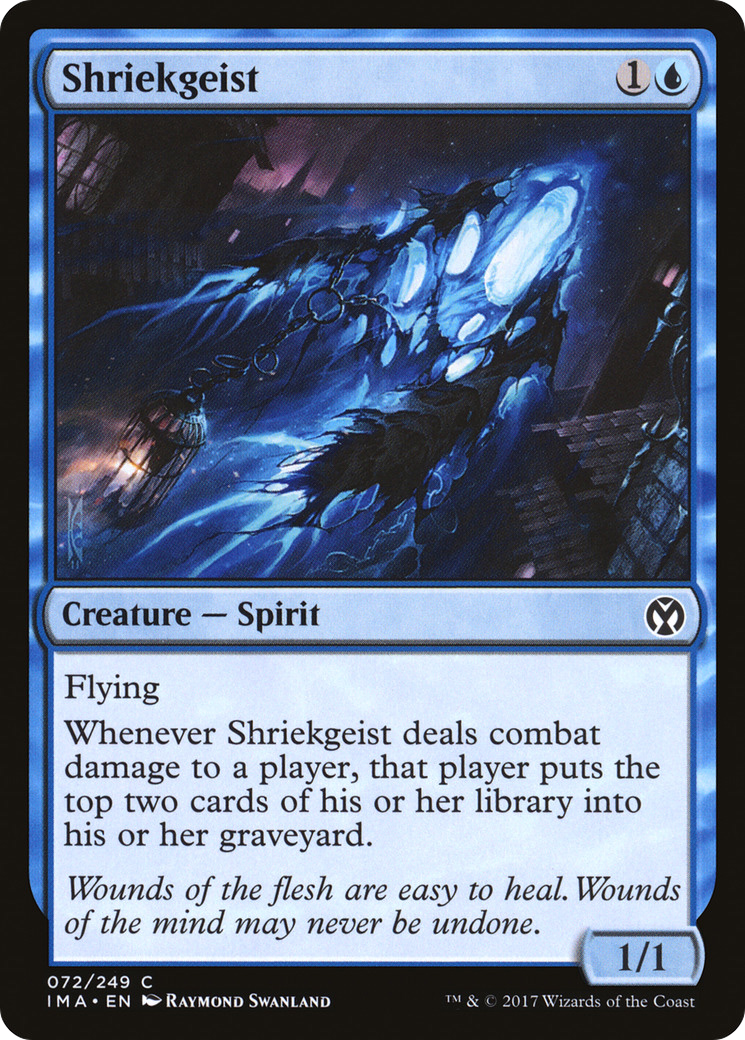 Shriekgeist (072) Foil - Iconic Masters