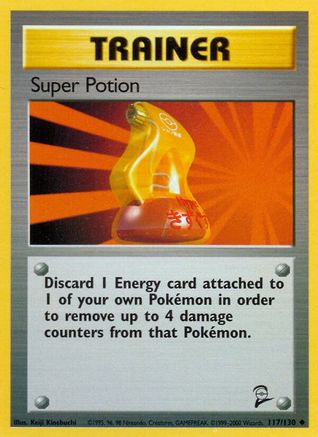 Super Potion (117/130) [Base Set 2] | Silver Goblin