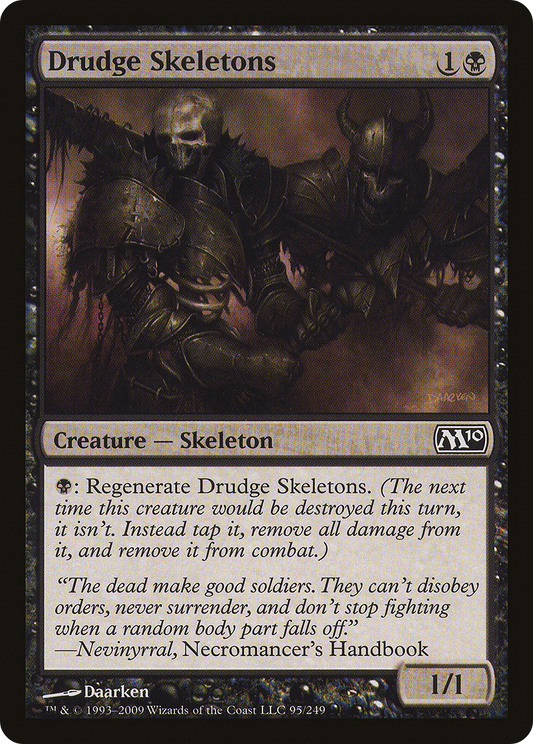 Drudge Skeletons [Magic 2010] Foil