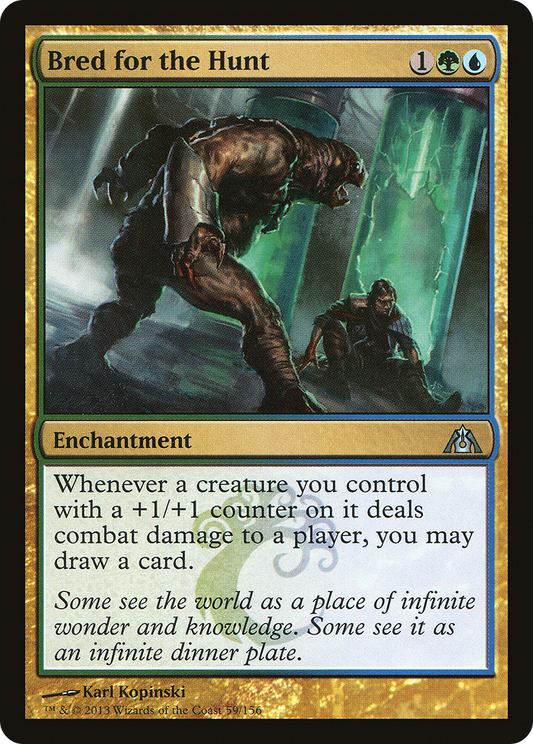 Bred for the Hunt [Dragon's Maze] Foil