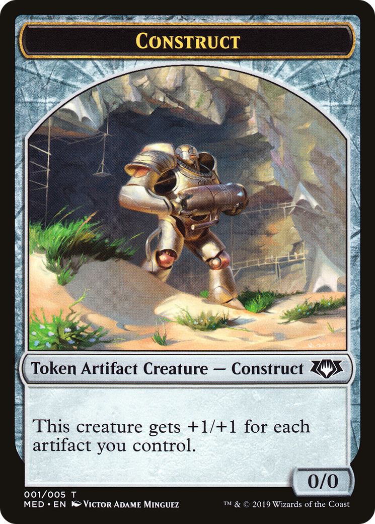 Construct Token (001) - Mythic Edition Tokens