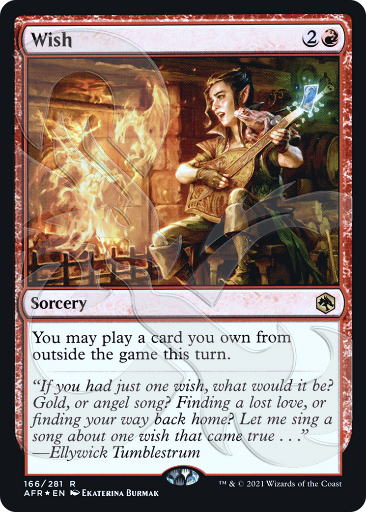 Wish (166) Foil - Adventures in the Forgotten Realms Promos