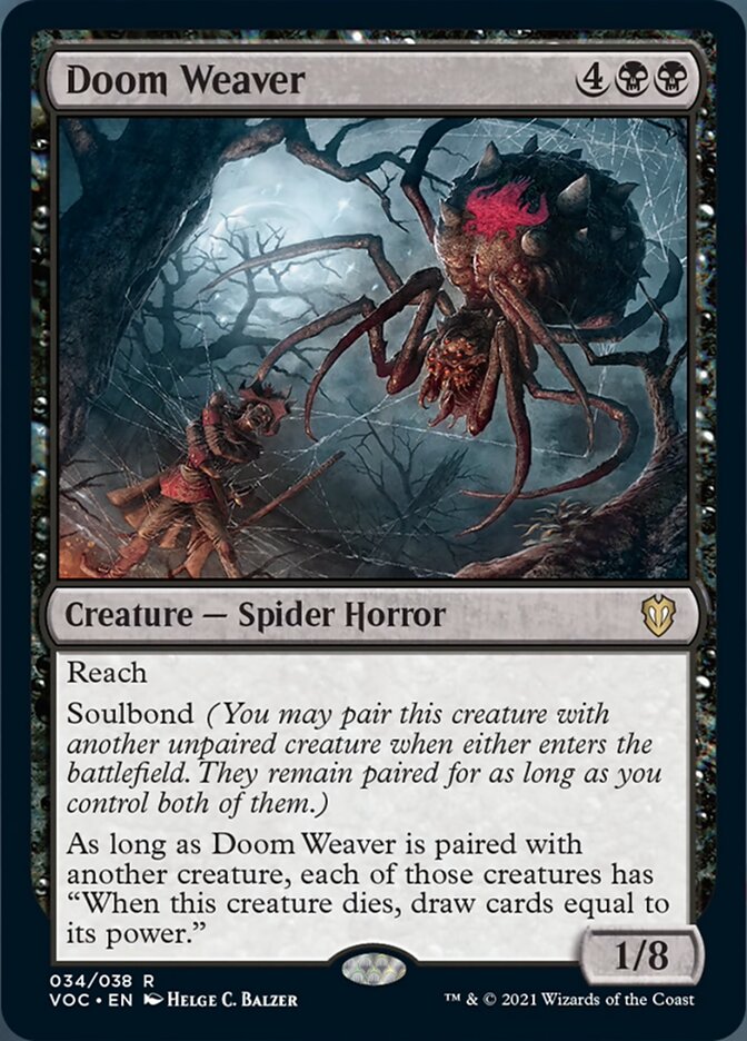 Doom Weaver [Innistrad: Crimson Vow Commander] | Silver Goblin