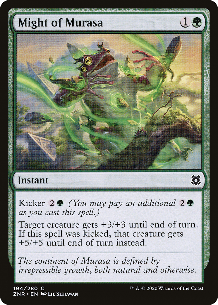 Might of Murasa [Zendikar Rising] | Silver Goblin