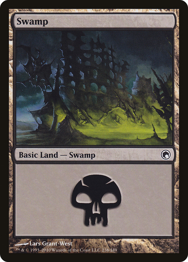 Swamp (238) - Scars of Mirrodin