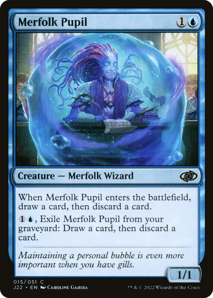 Merfolk Pupil [Jumpstart 2022] | Silver Goblin