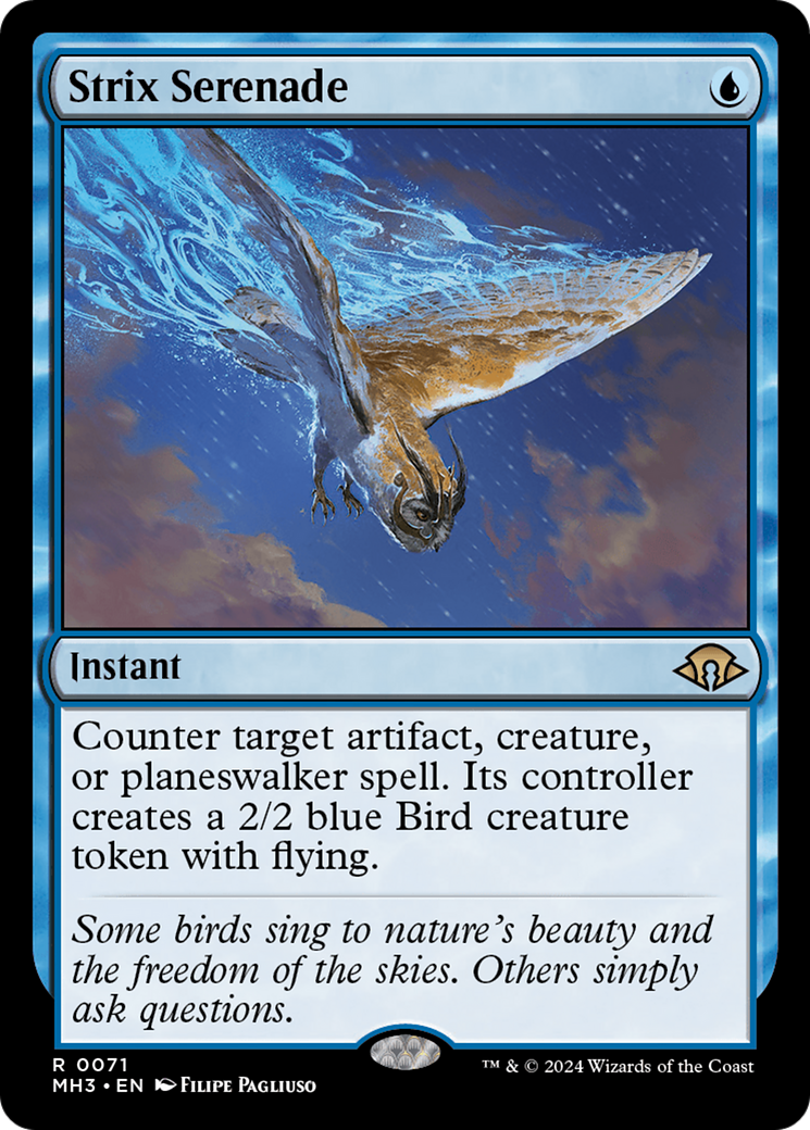 Strix Serenade (071) Foil - Modern Horizons 3