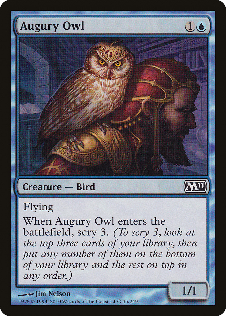 Augury Owl [Magic 2011] Foil