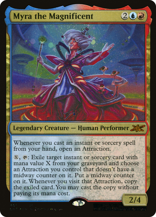 Myra the Magnificent (Galaxy Foil) [Unfinity]