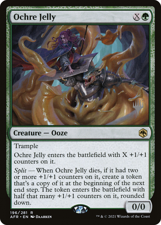 Ochre Jelly (Promo Pack) [Dungeons & Dragons: Adventures in the Forgotten Realms Promos]