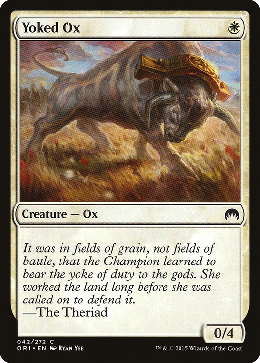 Yoked Ox [Magic Origins] Foil