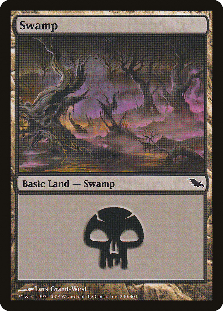 Swamp (290) [Shadowmoor] Foil