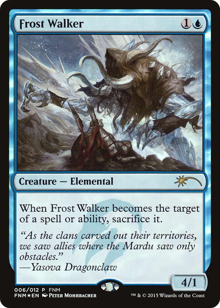 Frost Walker [Friday Night Magic 2015] | Silver Goblin