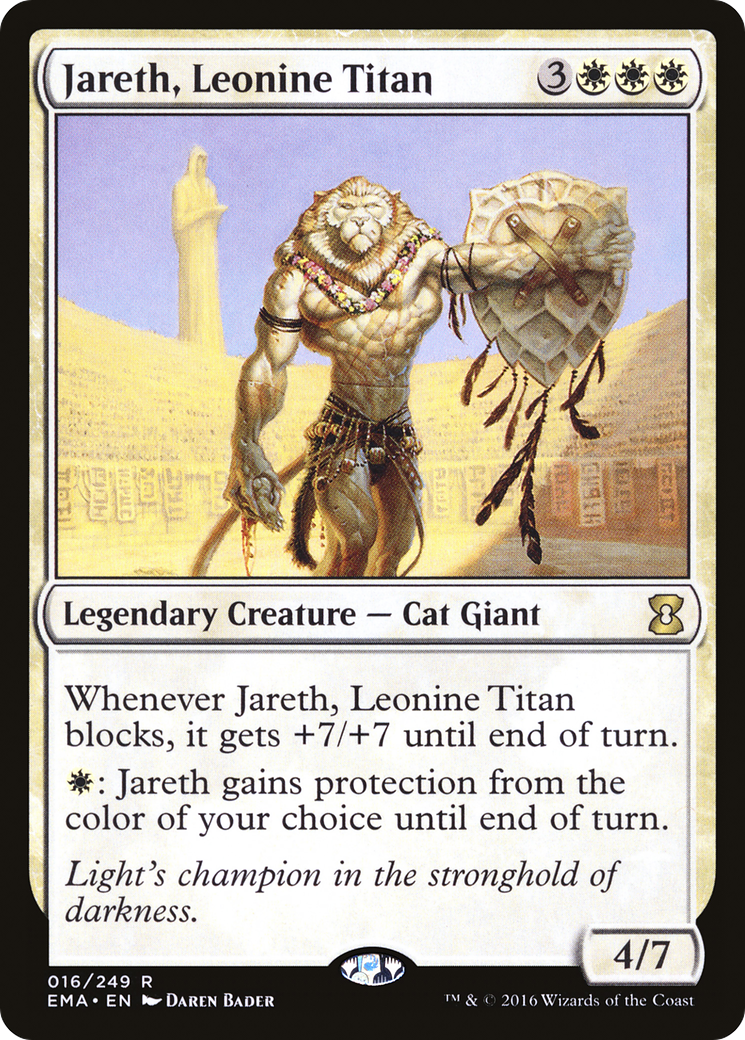 Jareth, Leonine Titan [Eternal Masters] | Silver Goblin