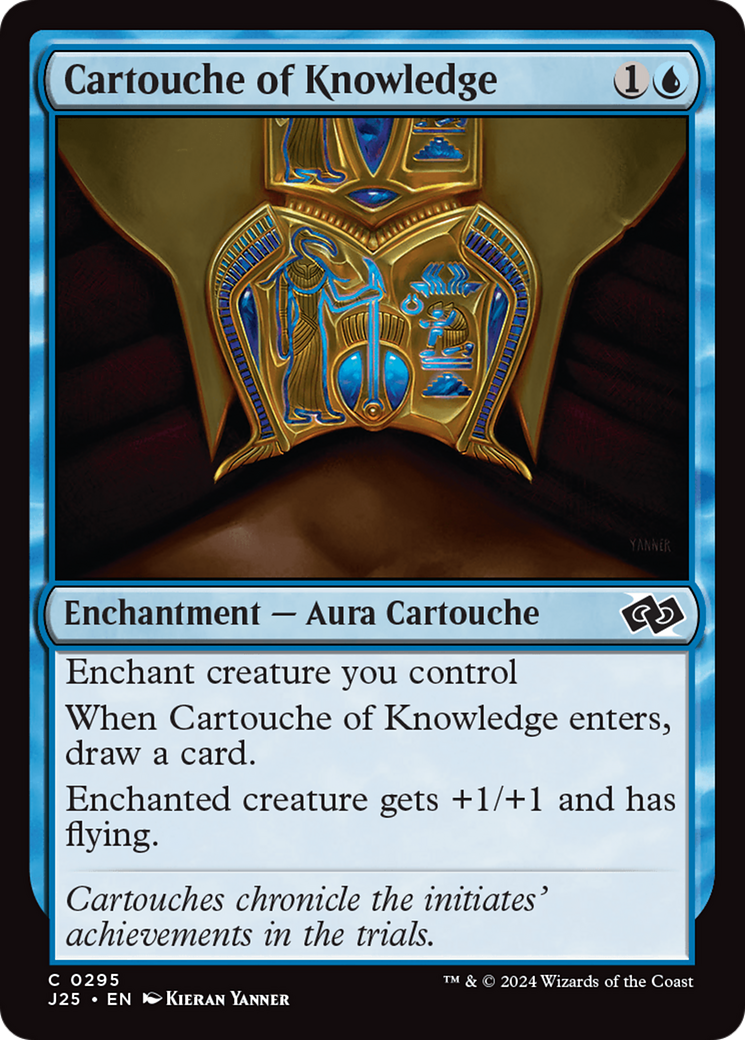 Cartouche of Knowledge [Foundations Jumpstart] | Silver Goblin