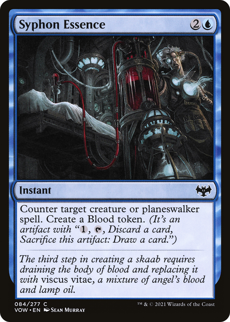 Syphon Essence (084) Foil - Innistrad: Crimson Vow