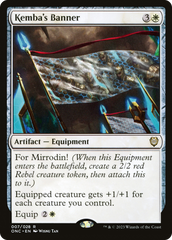 Kemba's Banner [Phyrexia: All Will Be One Commander] | Silver Goblin